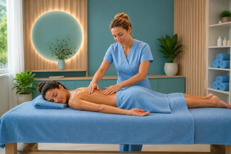 Full-body massage in Berlin