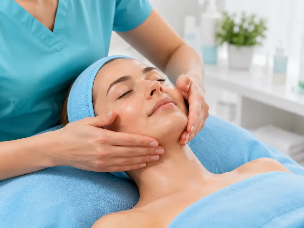 Carbon oxygen facial treatment in Berlin